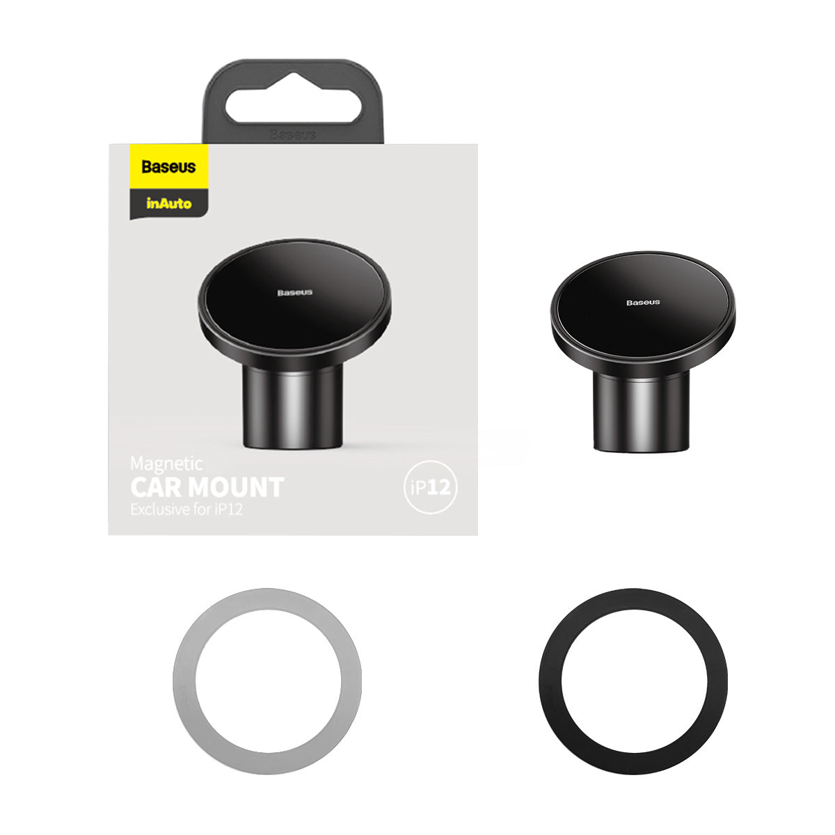 Magnetic Car Mount (For Dashboards and Air Outlets) Black Baseus