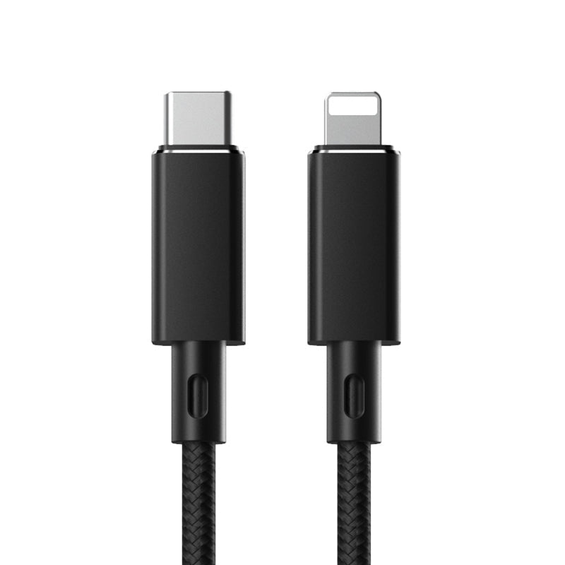 1M Lightning to USB-C PD Fast Charging Cable (black) PCL03-1000 PISEN