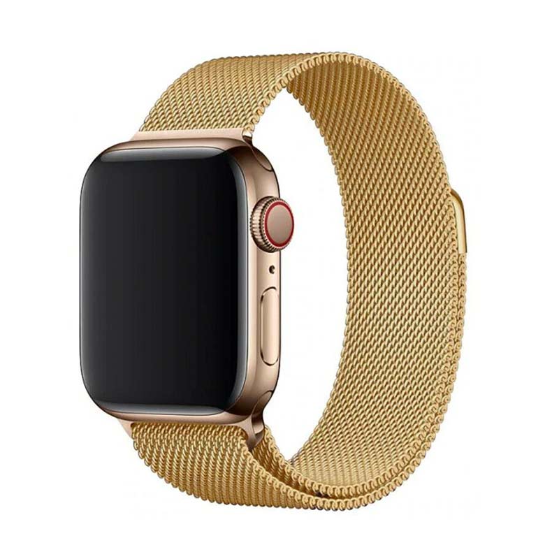 For Apple Watch mesh band Gold Goospery