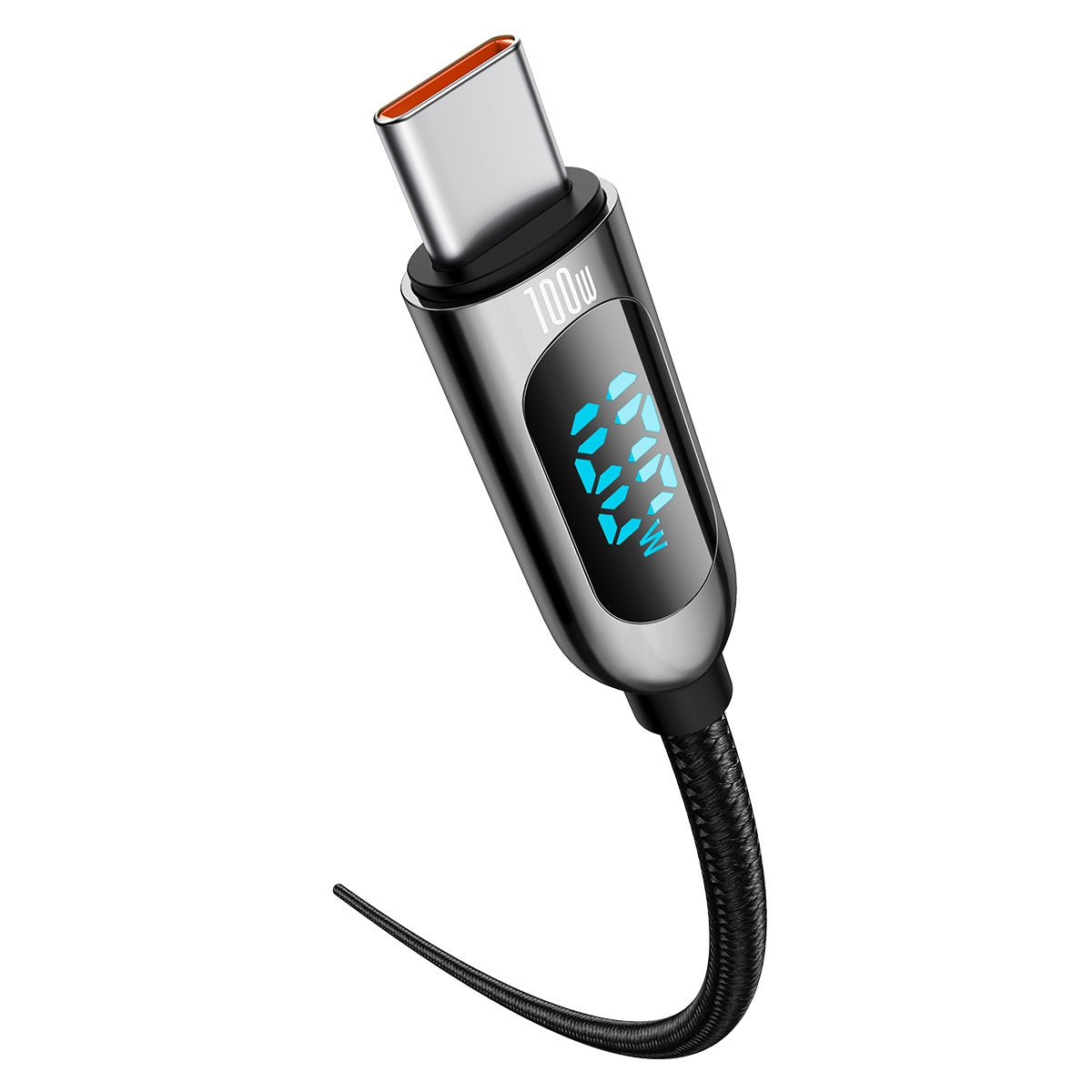 Baseus Display Fast Charging Data Cable Type-C to Type-C 100W 1m Black