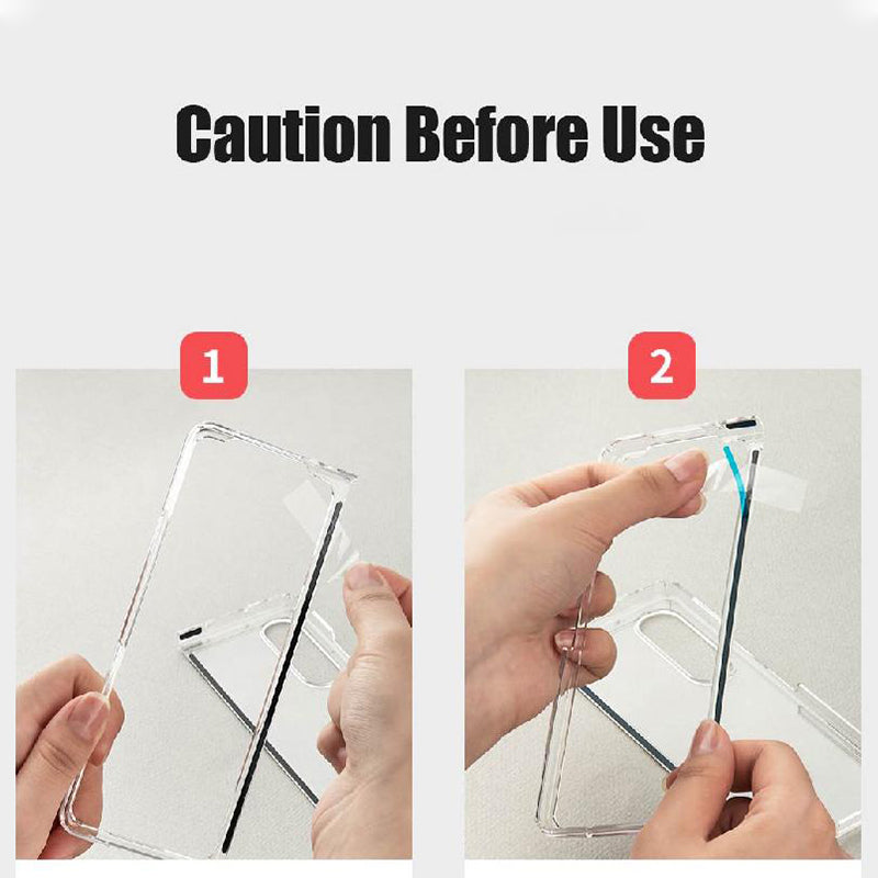 Goospery Clear PC Case  for Galaxy Z Fold & Flip