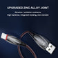 1.2M Lightning to USB-A Cable Flame lamp AL03 PISEN(Black)