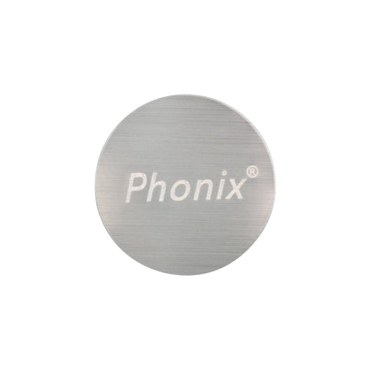 Magnetic Car Phone Holder Replacement Plates (Round ) Sliver