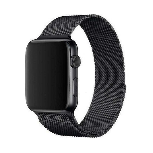 For Apple Watch mesh band Black Goospery