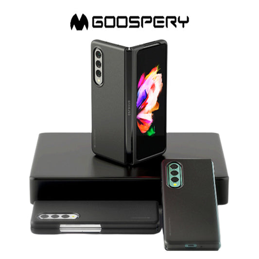 Goospery Fard Case  pc / soft coating  (matt black) for GALAXY Z FOLD 4