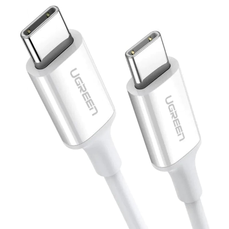 2M 60W USB-C  To USB-C  3A Data Cable White Ugreen