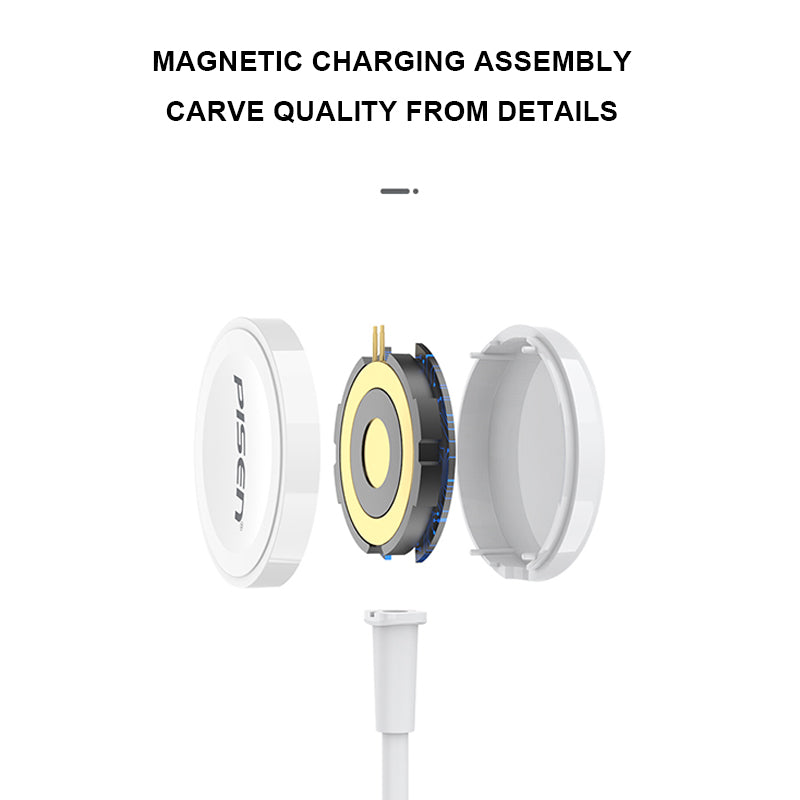 2-IN-1 APPLE WATCH CHARGER AND IPHONE LIGHTNING CABLE PISEN AL-WC01-1500