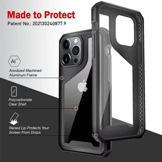 Black Armor translucent Hard Case