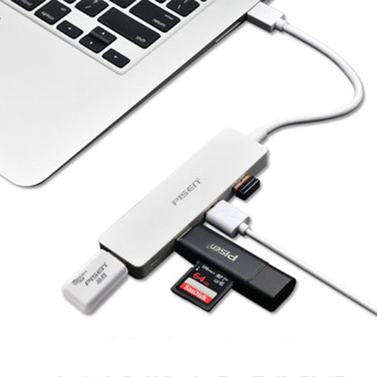 Type-C to 4 USB 3.0 HUB USB-C Charging Port Adapter NJ-HB4001 PISEN