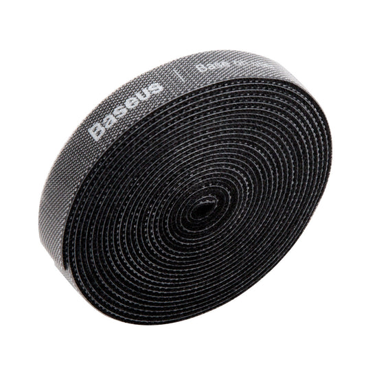 Baseus Colourful Circle Velcro strap 3m Black