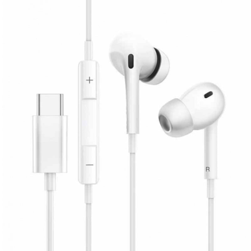 Earphones Type-C TP03 PISEN (Wired not bluetooth) only Compatible With Old Sumsang Models