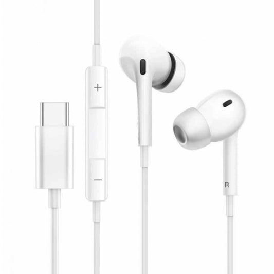 Earphones Type-C TP03 PISEN (Wired not bluetooth) only Compatible With Old Sumsang Models