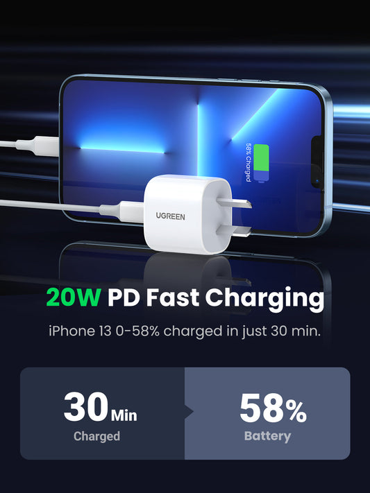 Mini USB-C 20W PD Charger Ugreen