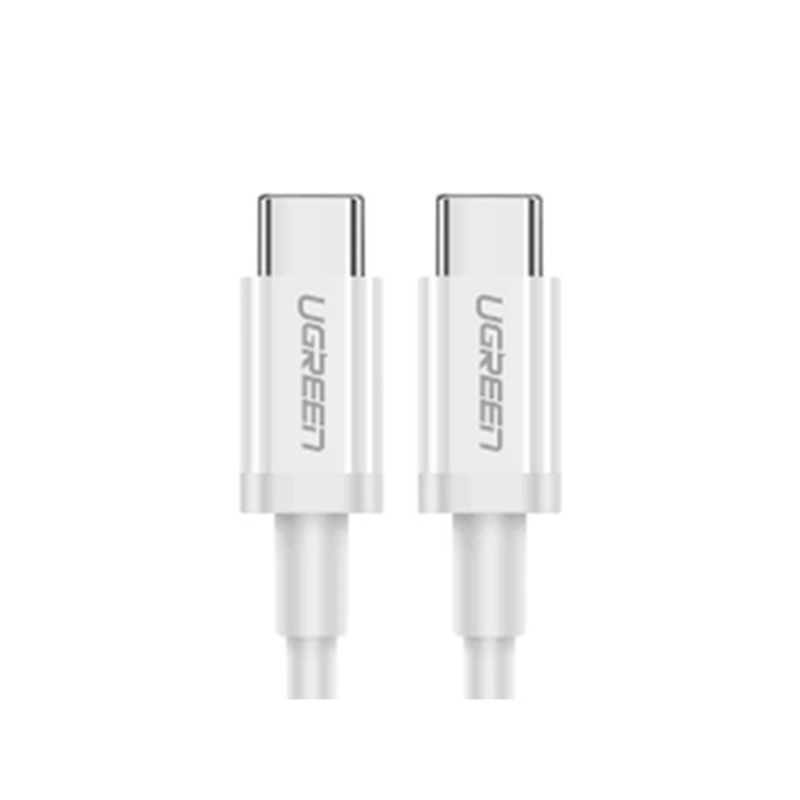 1M 60W USB-C  To USB-C  3A Data Cable White Ugreen