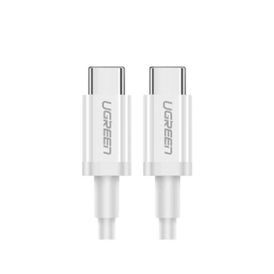 1M 60W USB-C  To USB-C  3A Data Cable White Ugreen