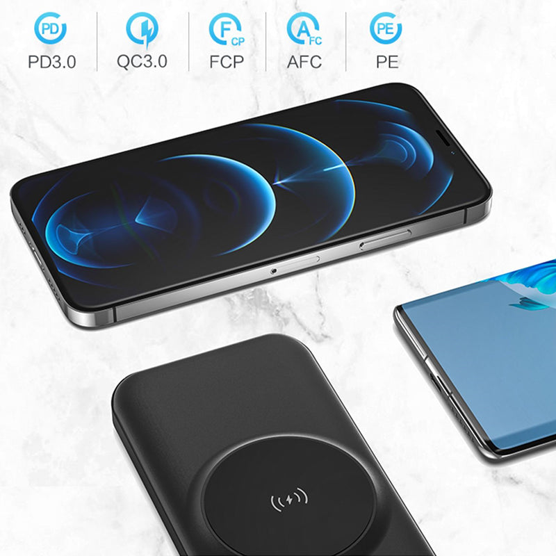 Fast Magnetic Wireless Charger  Power Bank Pro 22.5W 10000mah PISEN