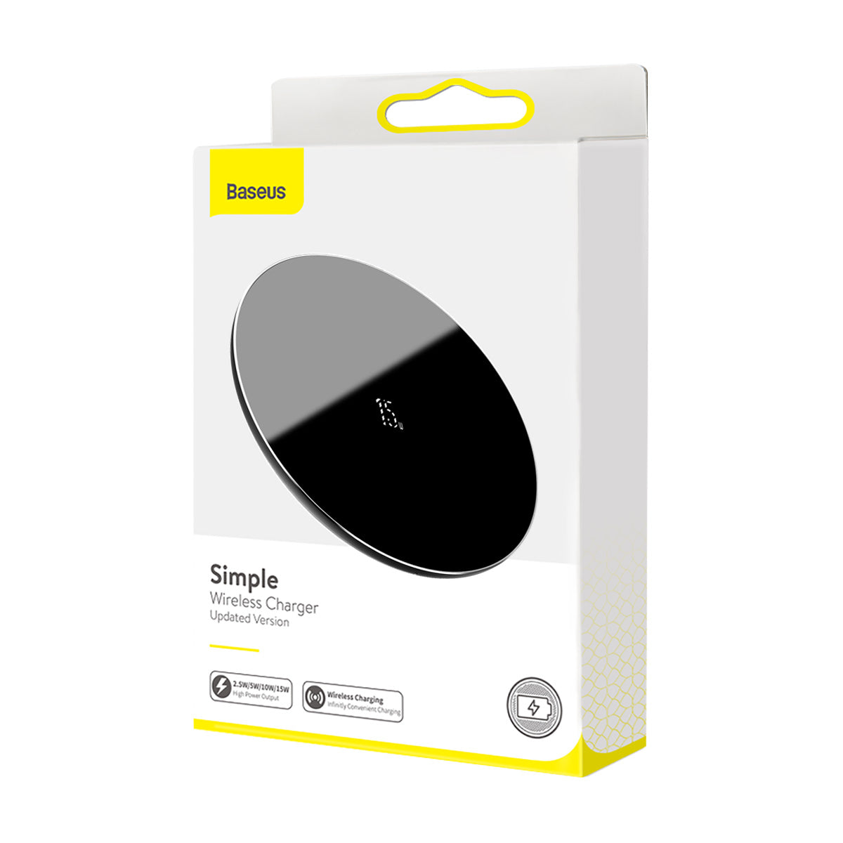 Baseus Simple Wireless Charger 15W (Updated Version) Black