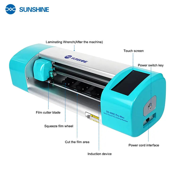 SUNSHINE SS-890C Pro Max Multifunctional Intelligent Cloud Film Cutting Machine（16 INCH)