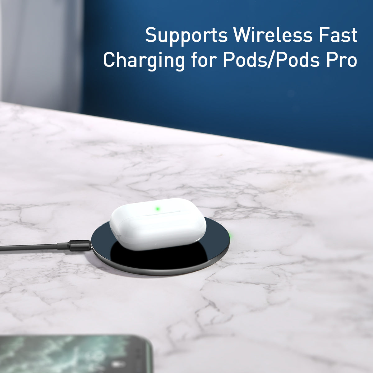 Baseus Simple Wireless Charger 15W (Updated Version) Black