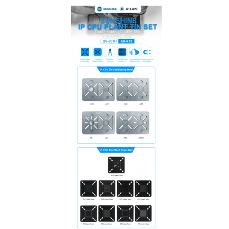 SUNSHINE SS-601H A8-A13 Tin Planting System for iPhone CPU