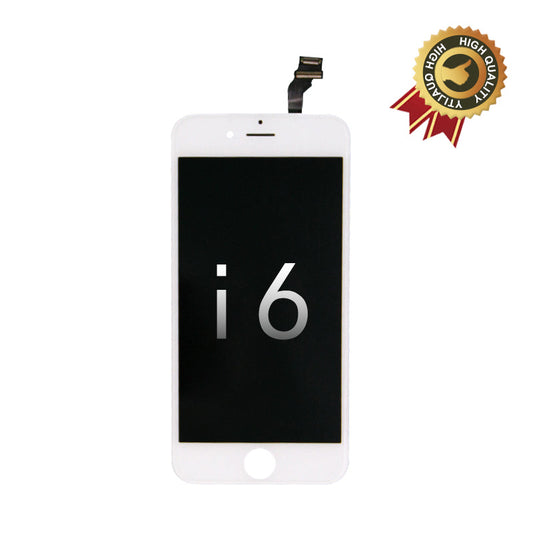 High Brightness LCD Assembly for iPhone 6 Screen(Best Quality Aftermarket)-White