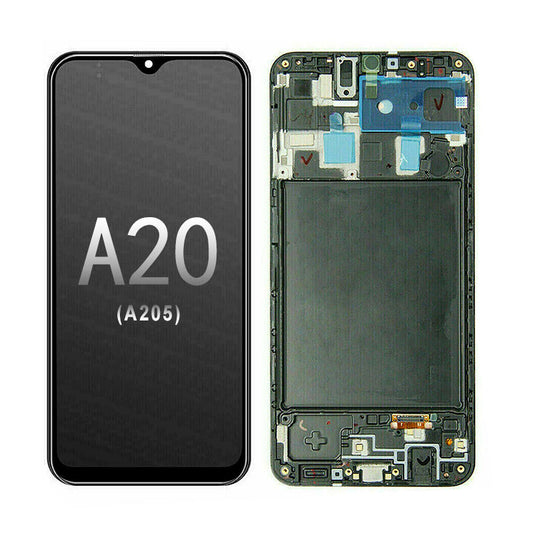 For Samsung A20 LCD Screen and Digitizer Assembly A205 (High Quality Aftermarket)