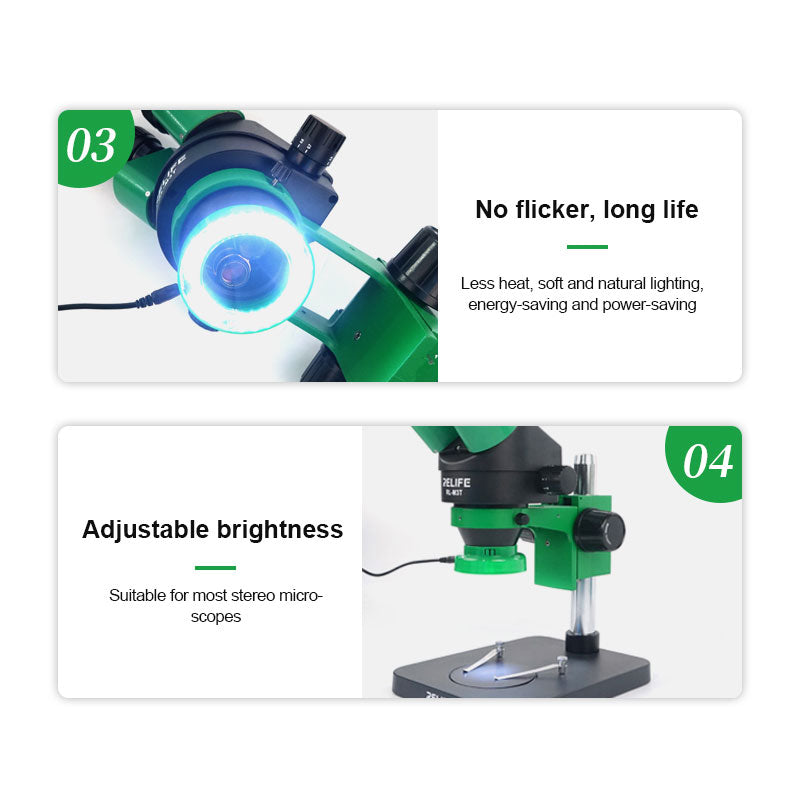 Microscope LED light  / with dustproof RELIFE RL-033D