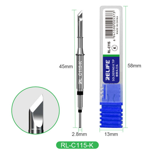 RL-C115-K Series soloderin RELIFE