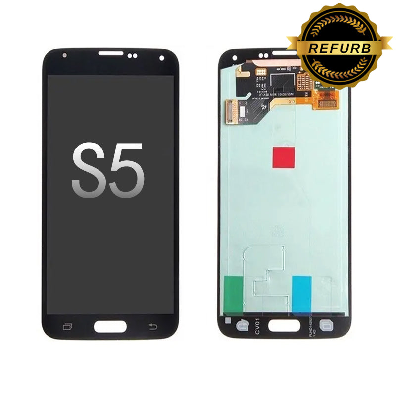 Refurbished Samsung Galaxy S5  OLED Screen and Digitizer Assembly - Black