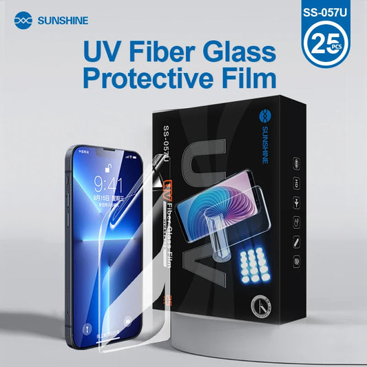 SUNSHINE 057U Hydrogel Membrane For Cutting Machine (Need Cutting Machine) (25 PCS/Box) UV Curable Flexible Film