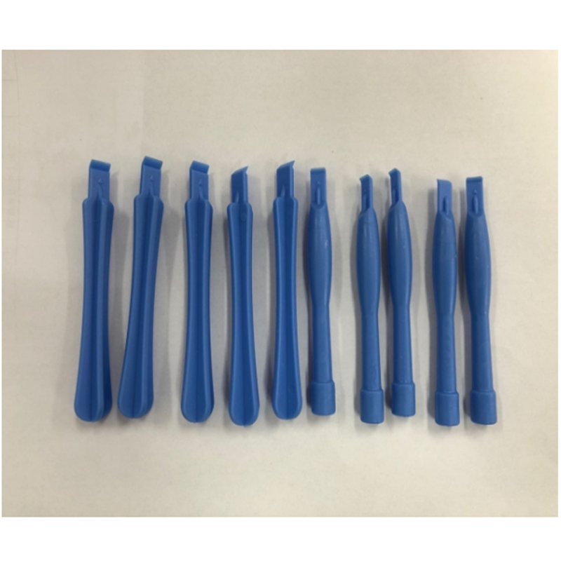 10 Pieces of Blue Plastic Crowbar