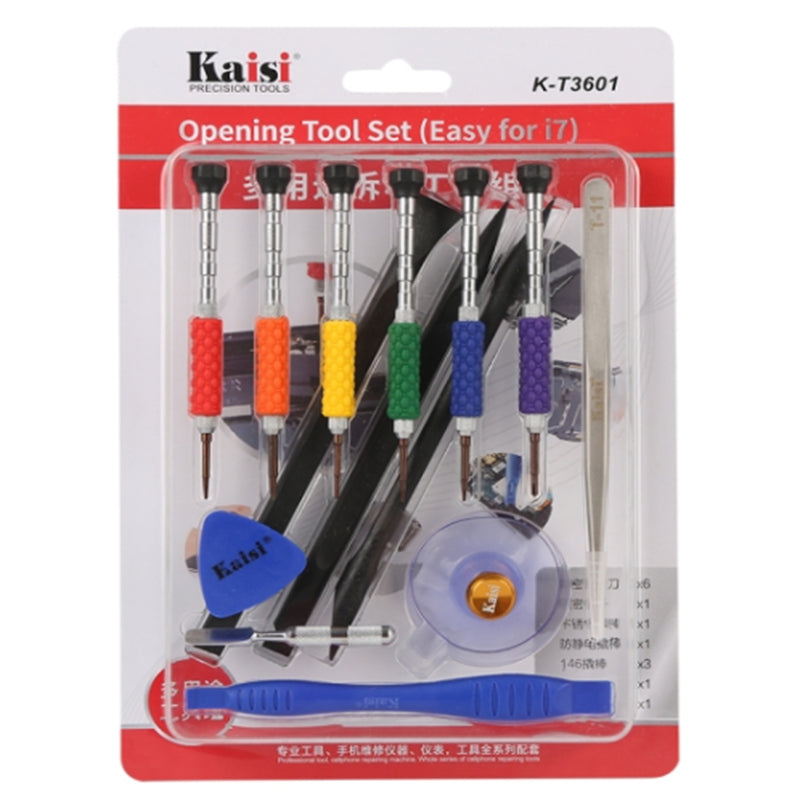 Kaisi Multi Purpose Mobile Phone Removal Set Screwdriver K-T3601