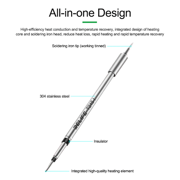 RELIFE RL-T245-K Series solodering tip