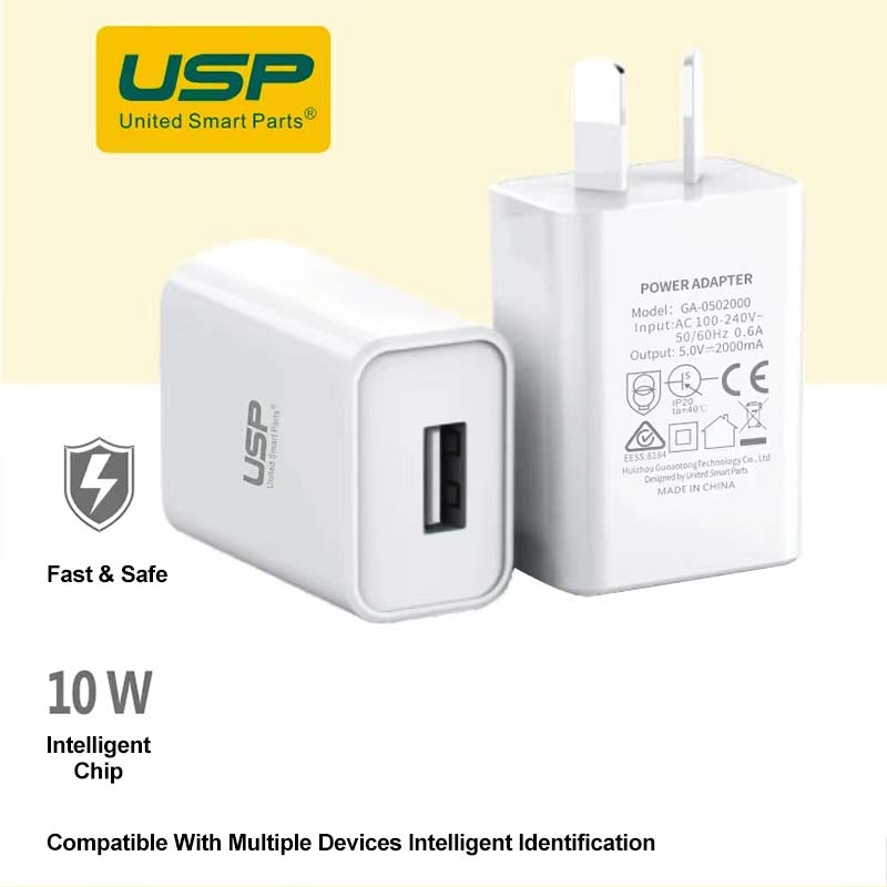 10W Wall Charger Adapter  2A USP