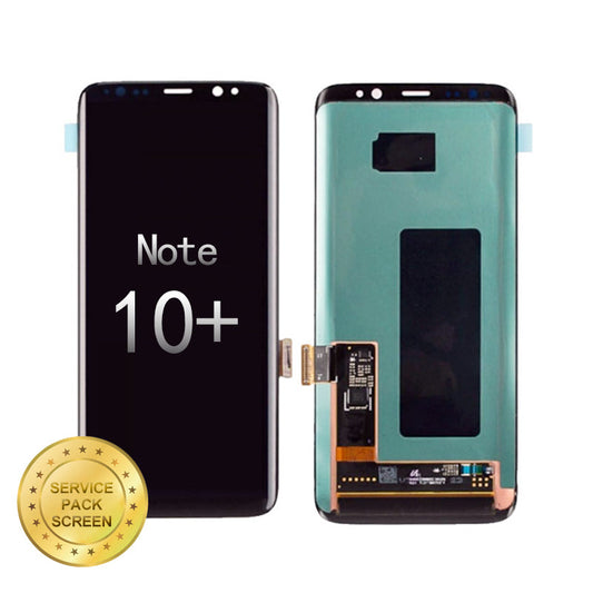 For Samsung Note 10 Plus / 4G / 5G (N975,N977) OLED Screen and Digitizer Assembly  (Service Pack) - Black