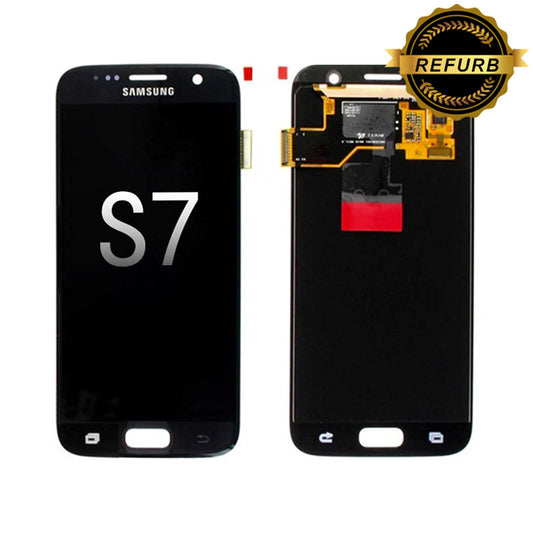 Refurbished Samsung Galaxy S7 (G930F) OLED Screen and Digitizer Assembly- Black