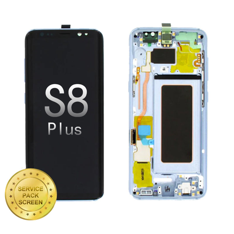 For Samsung Galaxy S8 Plus (G955) OLED  Screen and Digitizer Assembly (Service Pack)- Blue