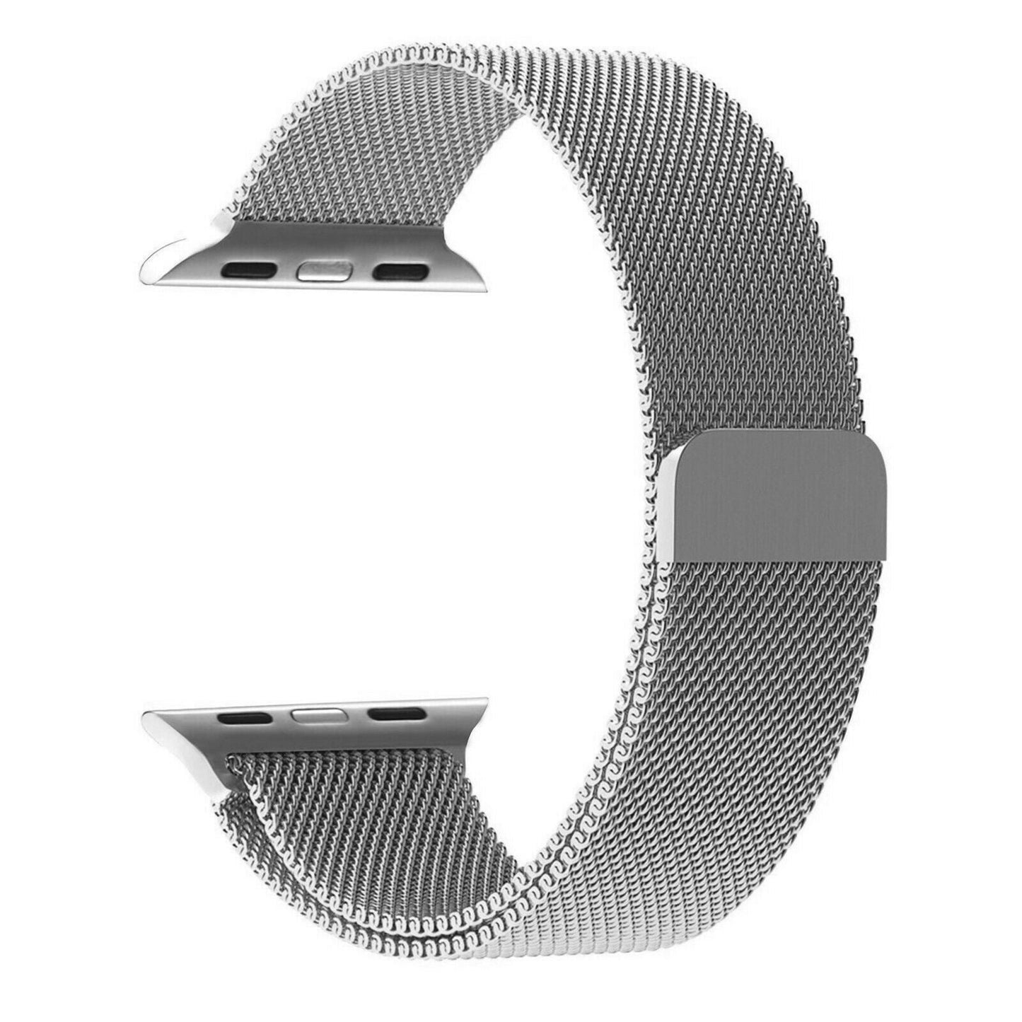 For Apple Watch mesh band Silver Goospery